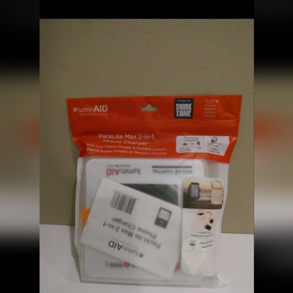 LuminAID PackLite Max 2-in-1